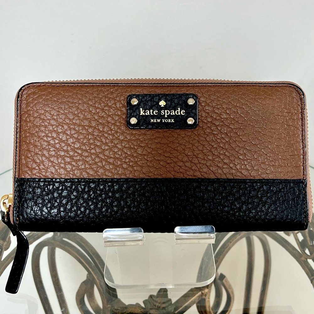 Kate Spade Bay Street Lacey Zip-Around Continental Wallet {NWOT}
